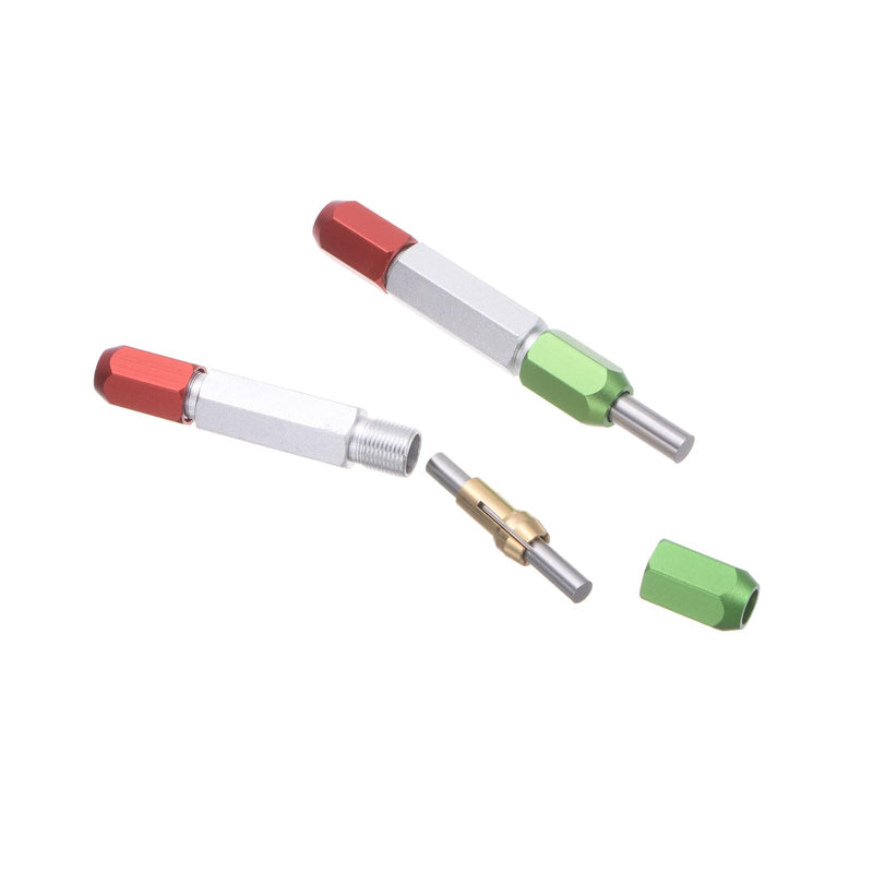 [Australia - AusPower] - HARFINGTON Aluminum Alloy Pin Gage Handle 22-23mm Clamping Range Go No Double End Gauge Handle Industrial Tools for Plug Gage 