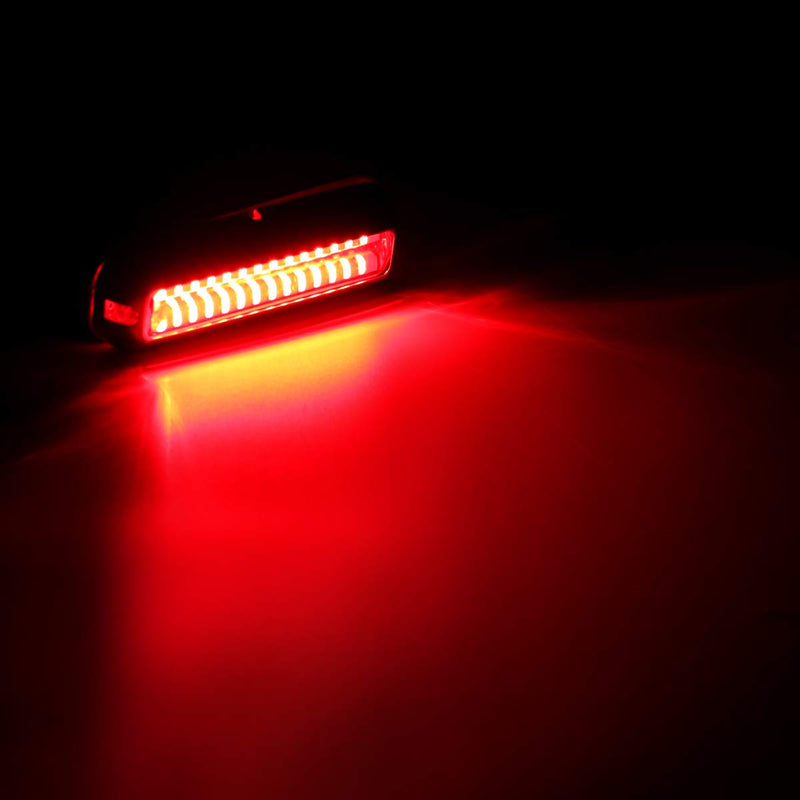 Kawell 42 LED Marine Navigation Light - Waterproof IP68 Stainless Steel Underwater Boat Light for Pontoon, Stern, Transom, Fishing Boats(Red 2pcs) Red 2 pack-42 LED