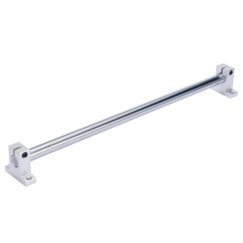 [Australia - AusPower] - Linear Motion Rod Support 4pcs SK12 Aluminum Rail Guide Clamping for Diameter 12mm (0.472 inches) Shaft BELLA BAYS 4 