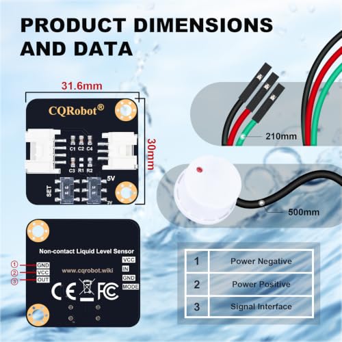 CQRobot Capacitive Non-Contact Liquid Level Sensor for Arduino Raspberry Pi Non-Contact Type-1