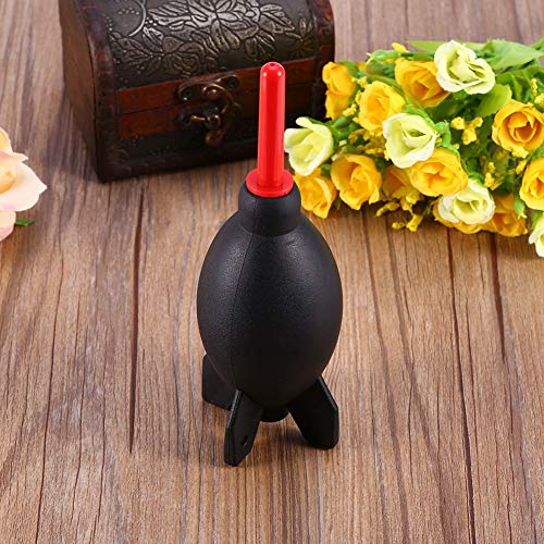 Rocket Air Blower Duster for DSLR Camera CCD Lens Keyboard Cleaning, & Non , Air Inlet Valve Design, Free Standing Tripod Base