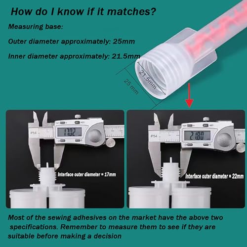 20 PCS Epoxy Mixing Nozzle, Barrel Mixing Nozzle