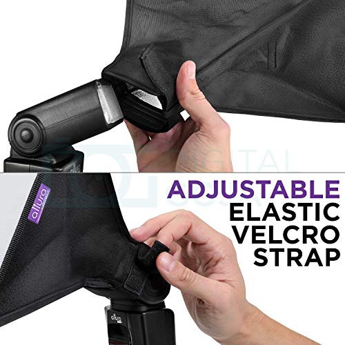 Altura Photo Flash Diffuser Softbox 11x8, Universal for Speedlight, 3pk 6x5", 9x7", 11x8"