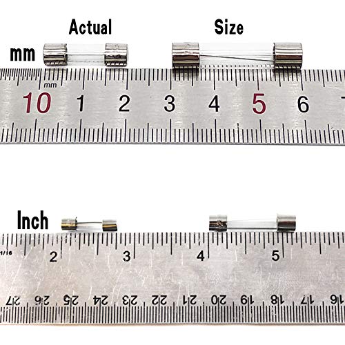 [Australia - AusPower] - 10 Pack F2AL250V 5 X 20MM 2A Fast-Blow Fuse 2Amp 250V Glass Fuse Fast Acting Fuse 