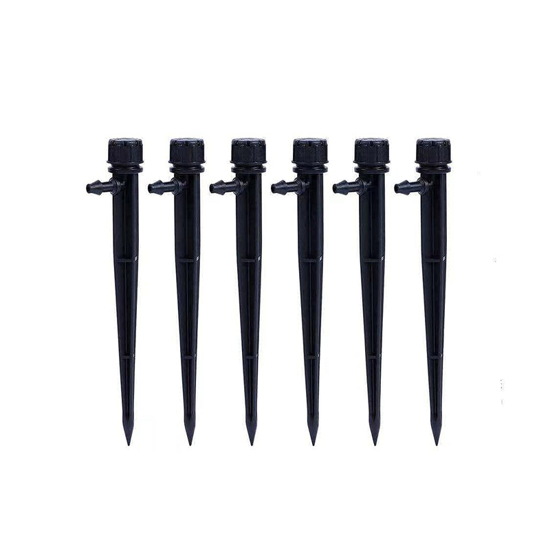 [Australia - AusPower] - 60 Piece of Drip Irrigation Emitters and Parts or Professional Irrigation Drippers and Drip Emitters or Sprinkler System Parts and Heads for 1/4 inch drip tubing 