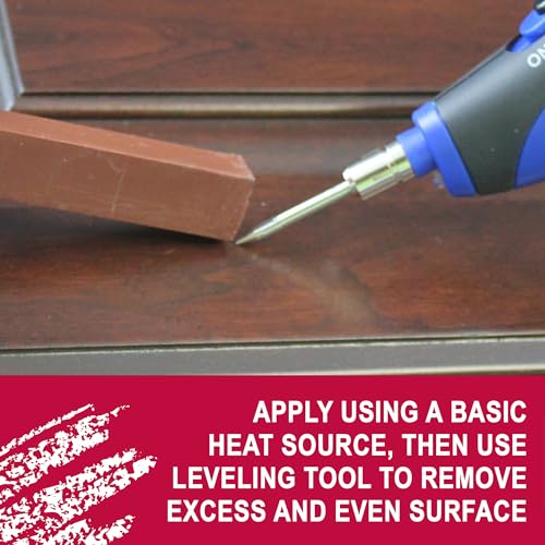 MOHAWK Quick Fill Burn-In Stick wood filler in Van Dyke Brown, M320-0022, single stick