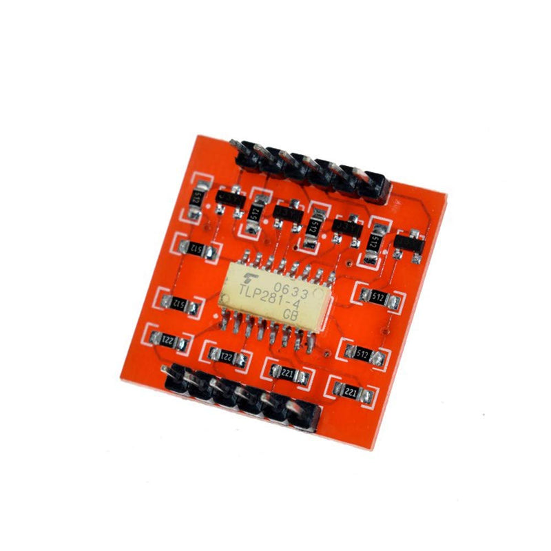 5PACK Expansion Board TLP281 4 Channel 4CH Optocoupler IC Module For High and Low Optocoupler Isolation for Arduino Expansion Board