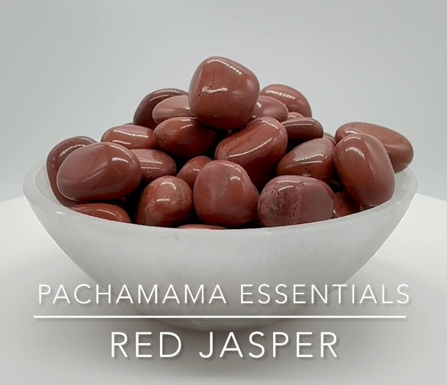 Red Jasper Tumbled Stone - Crystal Healing, Reiki, Chakra Balancing, Decoration, Classroom use 3
