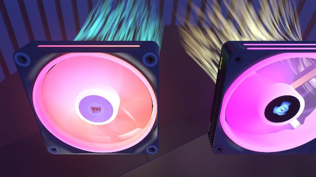 CORSAIR iCUE LINK LX140 RGB 140mm PWM Fan Single Pack - Dual Light Loops - Requires iCUE LINK System Hub (Available Separately) - CORSAIR AirGuide Technology - White 1 x 140mm