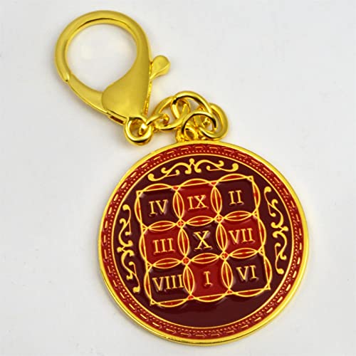 Feng Shui Red Amulet Sum Of Ten Amulet Good Gift