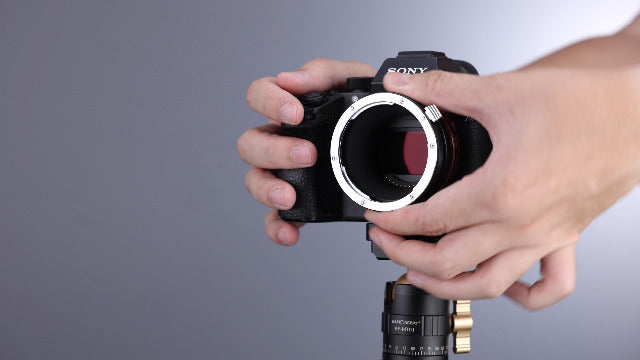 K&F CONCEPT EOS-NEX Lens Mount Adapter Pro, Manual (EF/EF-S) Lens Adapter Compatible with Sony E Mount Camera Body