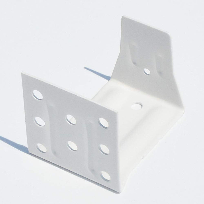 [Australia - AusPower] - cuteLEC Center Support Bracket 2 Pack White Color for 2" High Profile Blinds Headrail Holder 