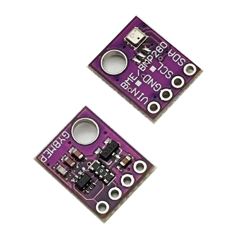 [Australia - AusPower] - 4Pcs GY-BME280-5 BME280 5V Atmospheric Pressure Sensor Temperature Humidity Module for Arduino 