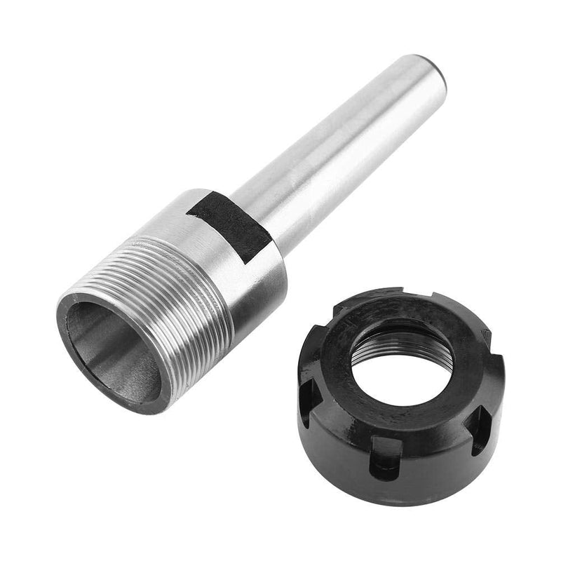 [Australia - AusPower] - ER25 MT2 M10 Chuck Holder, 1mm-16mm Tapered Collet Chuck Holder CNC Milling Adapter Carbon Steel for Milling Machines, Drills and Lathes 