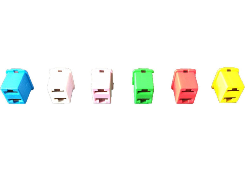 [Australia - AusPower] - Truck Upfitters 30pcs Automotive Fuses Assortment Kit | Low Profile Auto Fuses for Pickup Trucks, Cars, SUVs | J Case Box Shaped Car Fuse Kit | 20A, 25A, 30A, 40A, 50A, 60 Amp Fuse (5 Each) 