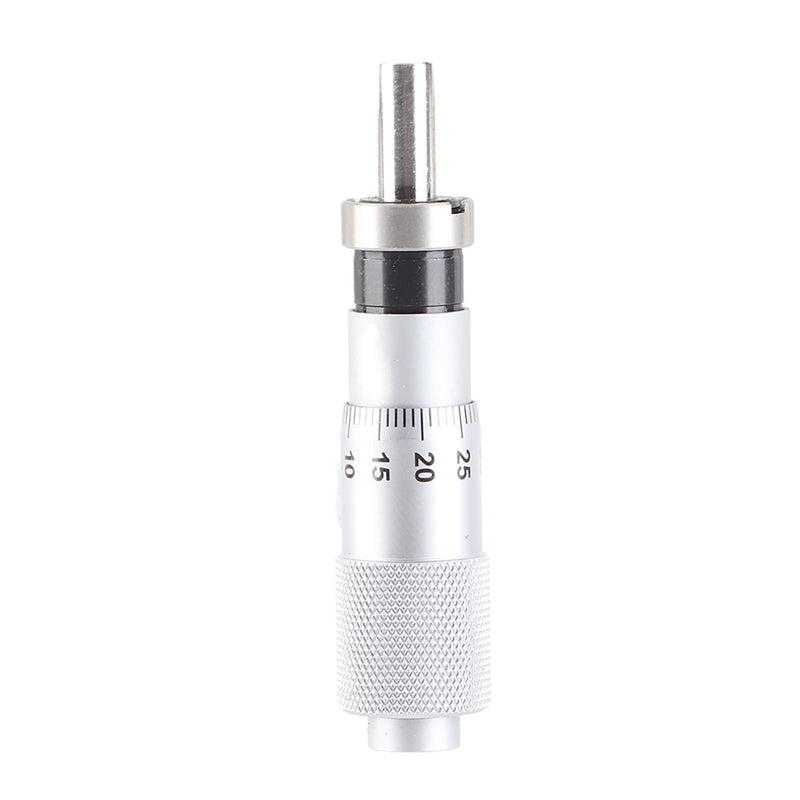 0-13mm Micrometer Head, Metal Inner Micrometer, Inner Diameter Measuring Tool for Fine Tuning Various Accuracy Instruments (Flat Head with Nut)