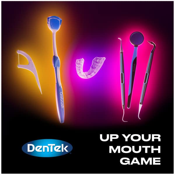 [Australia - AusPower] - DenTek Complete Clean Easy Reach Floss Picks, Advanced Fluoride Coating, Mouthwash Blast Flavor, 75 ct. (Pack of 2) 75 Count (Pack of 2) 