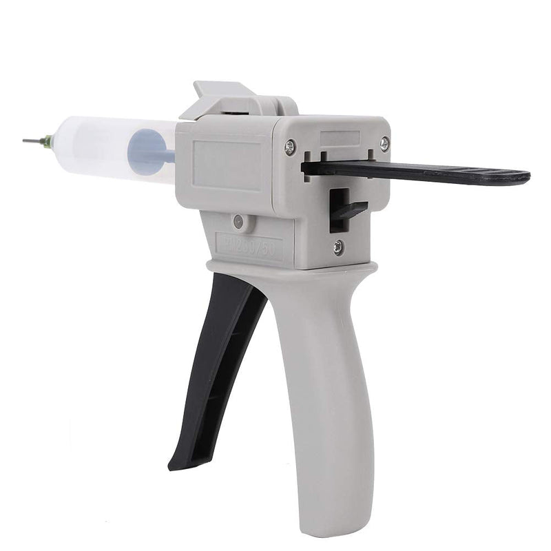 [Australia - AusPower] - KIKYO Glue Gun, Single Liquid Gun 30ml Dispenser Glue Gun Plastic Manual Single Tube Handle Tool for Pressing Squeezing 