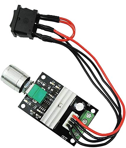 Gebildet 2pcs 1203BB 6V-28V 3A 80W DC Motor Speed Controller (PWM), Adjustable Reversible Motor Driver Speed Switch E566