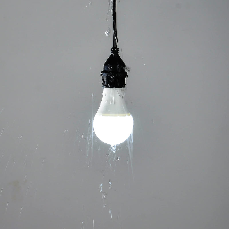 [Australia - AusPower] - 10Foot With Wire Electric Light Socket Waterproof Plug Light Outdoor Plug Light E26/E27 Socket With Wire Electric Light Socket Temporary Building Lighting Waterproof Socket With Wire Electric 6017 (1 Pack)10foot With plug 6017 