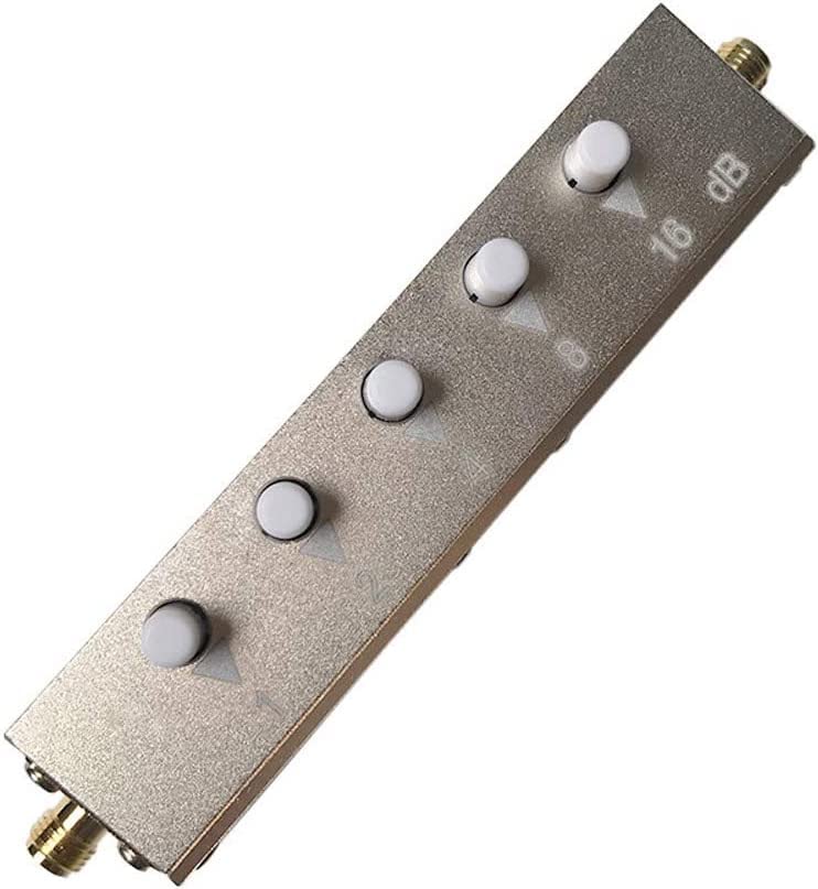 [Australia - AusPower] - BECEN 5W 0-30dB SMA Female to Female Push-Button Step Attenuator - 5 Watt Key-Press Attenuator 3GHz 50ohm 