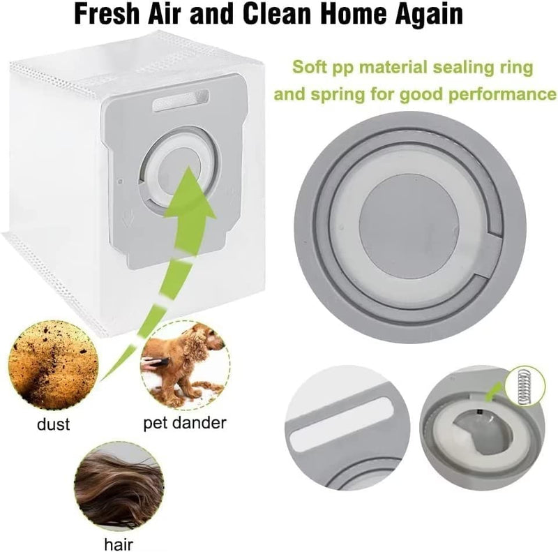 [Australia - AusPower] - Replacement Parts for Roomba i7 i7+ i3 i3+ i4 i4+ i6 i6+ i8 i8+ j7 j7+/Plus E5 E6 E7 Vacuum Cleaner (28) 26 Pcs 