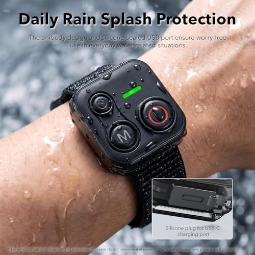 Bluetooth Remote Control for DJI Osmo 360, Osmo Action 6/5 Pro/4, for insta360 GO Ultra/GO 3S/X5/X4/X3/Ace - 164ft Range, Compatible with iPhone 12-17 Pro Max, Hero 8-13, Android Phones