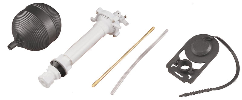 [Australia - AusPower] - Plumb Pak Complete Toilet Repair Kit Fill Valve, Flapper, Float Replacement for 8.5" Tanks 