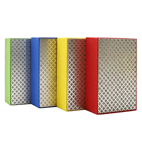 Vkinman angled diamond sanding pads for ceramic, marble, tile, concrete, glass, and granite surfaces