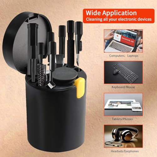 Headphone Cleaning Kit for Airpods Multifunctional Keyboard Cleaning Kit 20 in 1 Cleaning Kit for Camera Laptop PC Monitor Phone