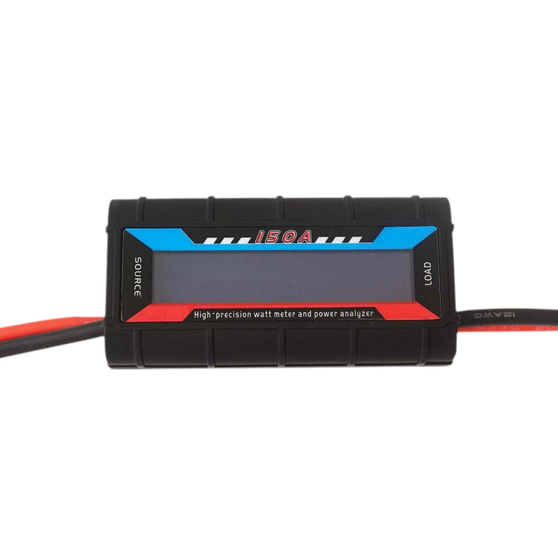 [Australia - AusPower] - 150A High Precision Watt Meter with Backlight Digital LCD Screen, DC 0-100V Power Analyzer, Battery Consumption Performance Monitor for RC, Solar Systems, Wind Power 150A 100V 