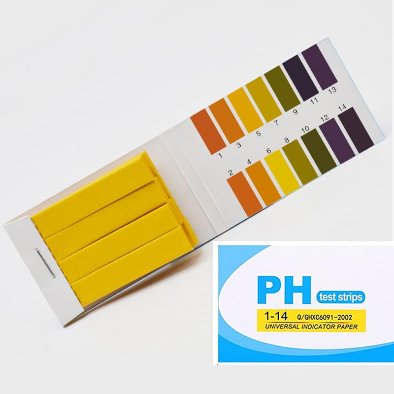 [Australia - AusPower] - iwontalersy Pack of 320 Litmus Paper, PH Test Strips, Indicator Paper for Saliva, Measuring Range 1-14, Ideal for Testing Many Everyday Substances 