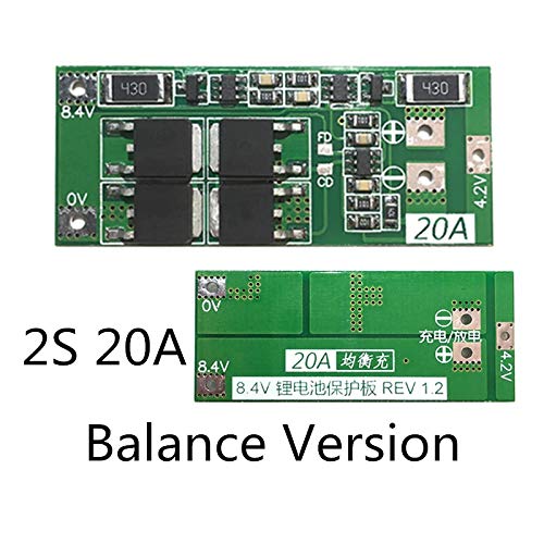 5pcs 2S 20A 7.4V 8.4V 18650 Lithium Battery Protection Board Balanced Version BMS