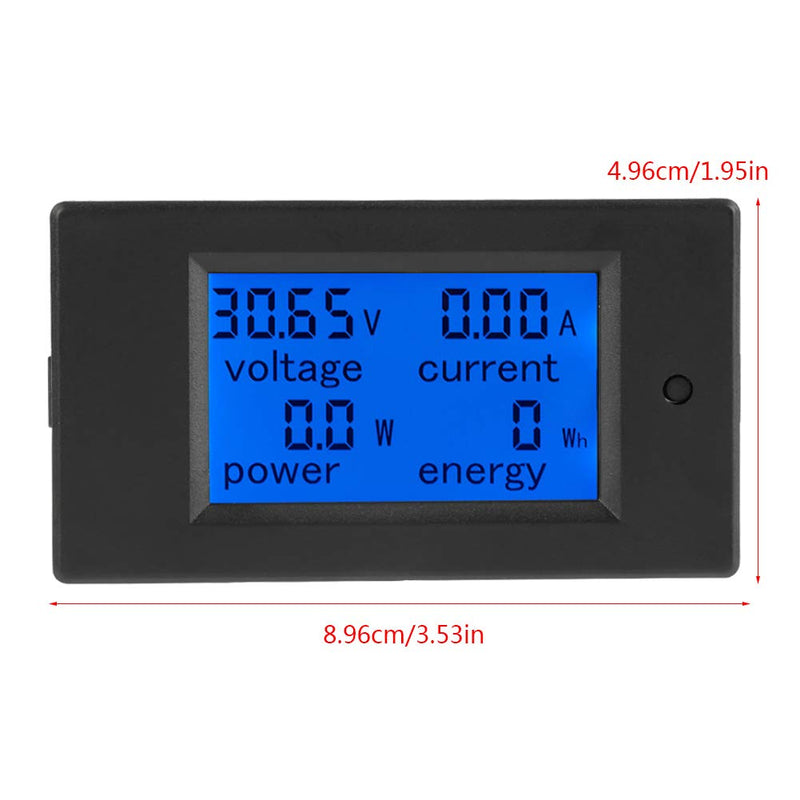 [Australia - AusPower] - PEACEFAIR PZEM-051 DC 6.5-100V Digital Electric Power Energy Voltage Current Meter (100A shunt) 