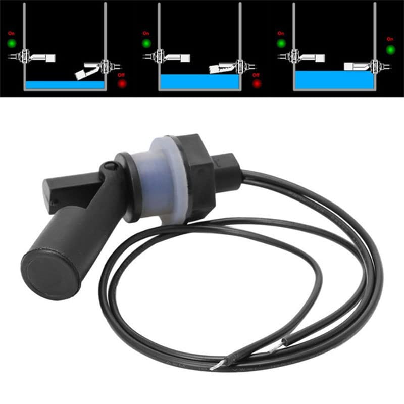 [Australia - AusPower] - 3 pc Water Level Sensor Horizontal PP Side Mount Float Switch for Tank Pool Arduino 
