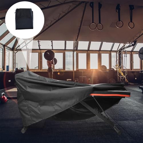 Sit Up Board Cover, Adjustable Weight Bench, Waterproof Dustproof Training Bench Covers, Fitness Protector with Drawstring, Weighing