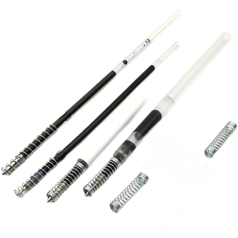 Customized Galvanized Zinc Plate Steel Wire Ball Point Pen Spring Small Ballpoint Pen Compression Spring Pressure Springs, Wire Diameter 0.4mm * Out Diameter 4.5mm * Length 18mm, 100PCS