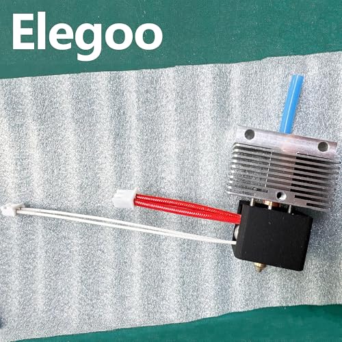 3D Printer Hotend for Elegoo Neptune 4/4 Pro, 3D Printer for Elegoo, 3D Printer Accessories, Fully Assembled All-Metal Hotend with Nozzle