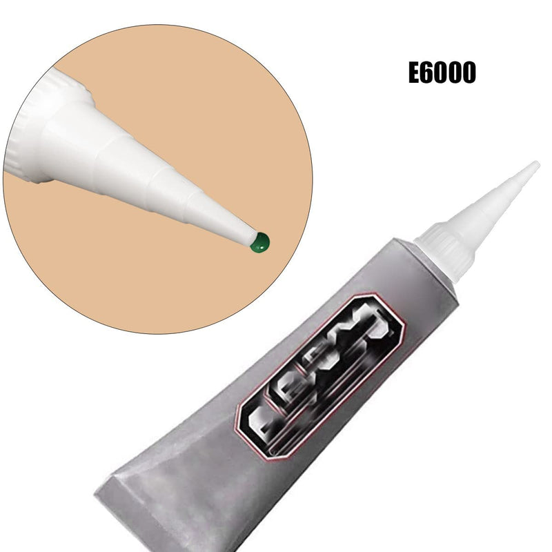 [Australia - AusPower] - 60 Pieces Snip Tip Applicator Cap Replacement for 3.7 Ounce E6000 Adhesive Tube 