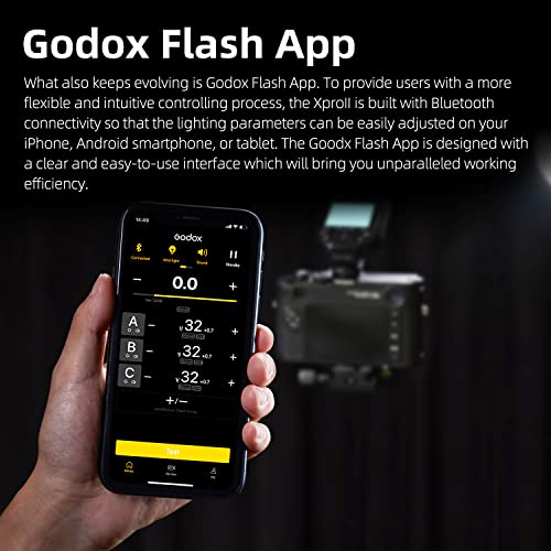 Godox XProII-O TTL Wireless Flash Trigger 1/8000s HSS, TCM Instantaneous Switching, APP Control, 16 Groups 32 Channels, Stable Signal, Responsive, Suitable for Olympus/Panasonic Cameras