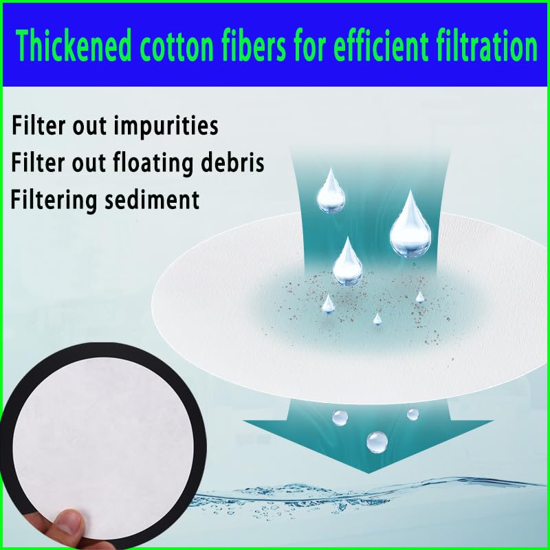 Yinmazzsan 70mm cellulose qualitative filter paper circles, 20 micron retention, medium flow, 100 pieces