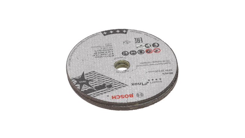 Bosch Professional Expert for Inox Cutting Disc (for Stainless Steel, 76 x 10 x 1 mm, Accessories Angle Grinder), Grey, Pack of 5 Einzelpack