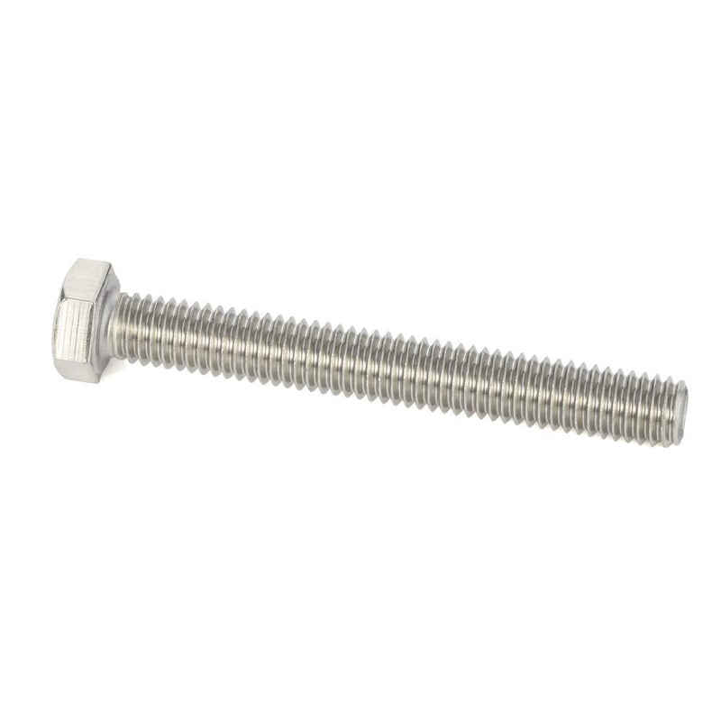 [Australia - AusPower] - M10-1.5 x 150mm Hex Head Screw Bolts, Fully Threaded, Stainless Steel 18-8, Plain Finish, Quantity 4 M10-1.5 x 150mm 