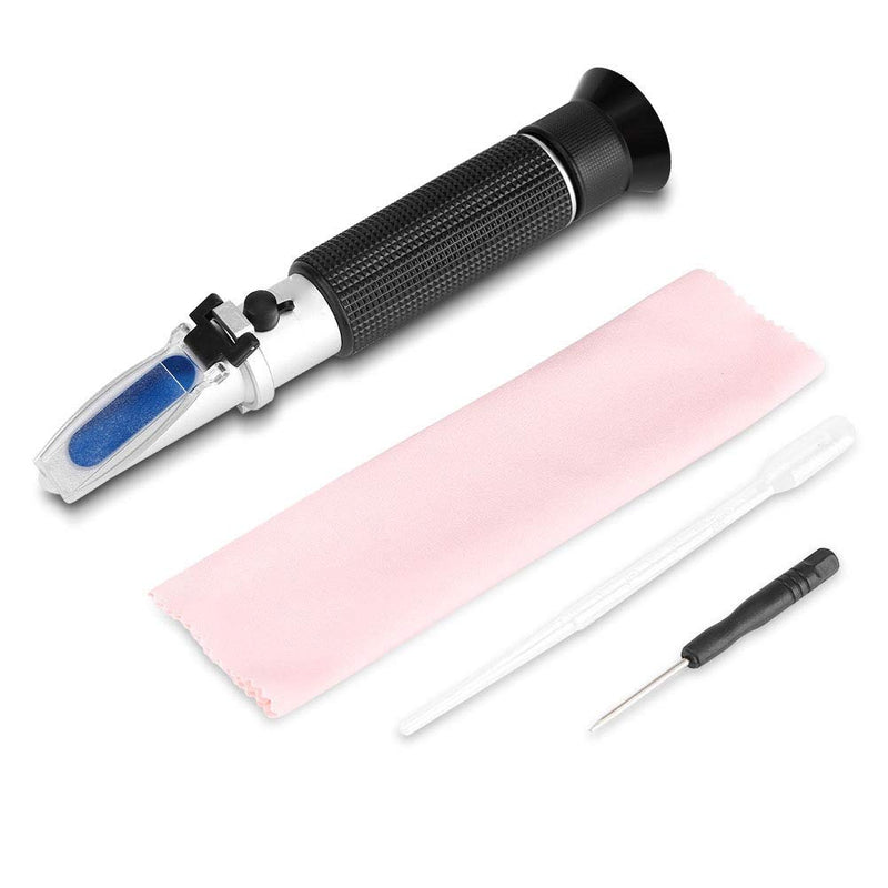 [Australia - AusPower] - Refractometer,Alcohol Tester,Hydrometer Alcohol,Handheld Wine Tester Meter Measure Instrument,Wine Refractometer Alcohol 0-80% Test Refractometer 