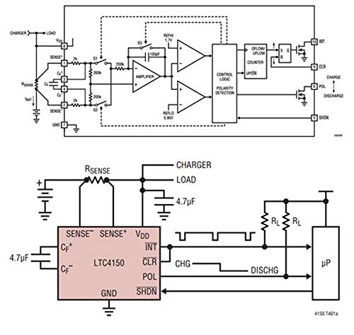 [Australia - AusPower] - HiLetgo LTC4150 Coulomb Counter Violence Battery Charge Current Detection Sensor Current Detection Module 