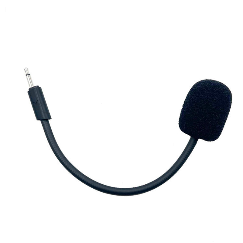 Boom Microphone Replacement for JBL Quantum 100 (Q100) Over-Ear Gaming Headset, 2.5 mm Removable Quantum 100 (Q100) Boom Microphone with Foam Black Microphone