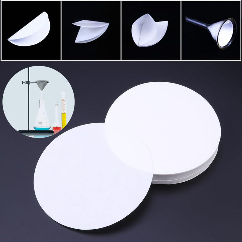 [Australia - AusPower] - Gatuida Pack of 200 Filter Paper with Medium Flow Rate Quality Paper for Flow Rate Paper with Medium Flow Seal Medium Separation Separation Coffee Strainer Air Filter As Shown X2 Pieces mediumx2pcs 