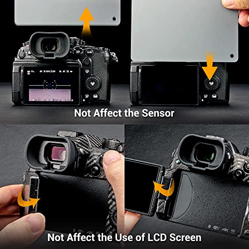 Extended Lumix DC-GH7 GH6 GH5 II GH5M2 DC-GH5S DC-GH5 Eye Cup for Panasonic DC-GH7 GH6 GH5S GH5