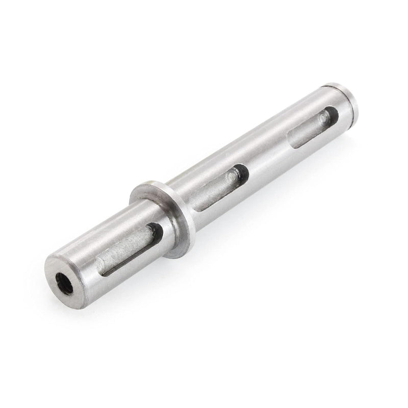 [Australia - AusPower] - Output Shaft,Diameter 14mm Output Shaft 0.55", 130mm Length fit for Worm Reducer Gearbox NMRV030 RV030 Nema23 Stepper Motor with Gaskets S Ring Corner pin (Single Output Shaft) Single Output Shaft 