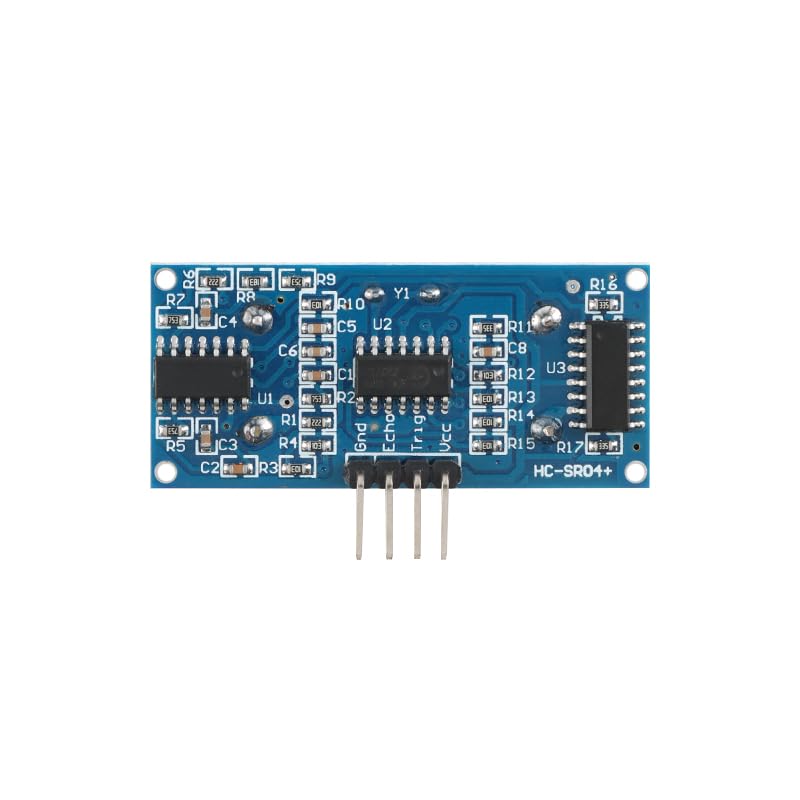 [Australia - AusPower] - 5Pcs HC-SR04 Ultrasonic Ranging Module HC-SR04+ Ultrasonic Distance Measurement Module Board 2.8-5.5V 4M UART IIC 1-Wire Measurement Sensor Probe Module 
